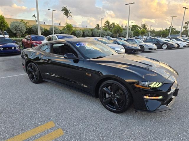 used 2022 Ford Mustang car, priced at $36,400