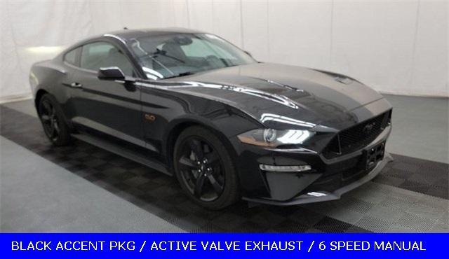 used 2022 Ford Mustang car, priced at $35,900