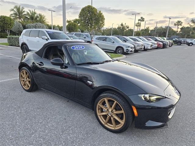 used 2024 Mazda MX-5 Miata car, priced at $29,500