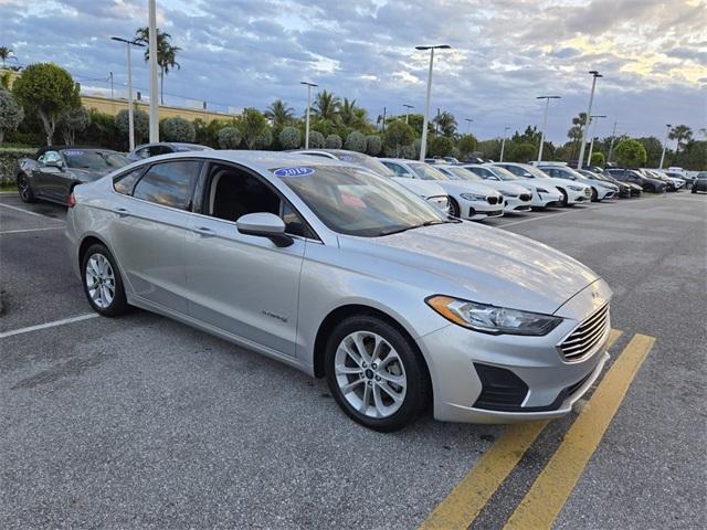 used 2019 Ford Fusion Hybrid car, priced at $14,700