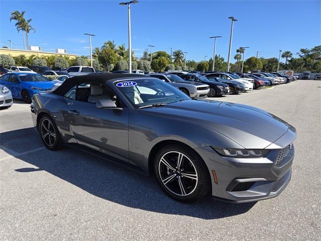 used 2024 Ford Mustang car, priced at $33,800