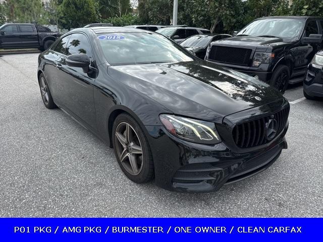 used 2018 Mercedes-Benz E-Class car, priced at $26,400