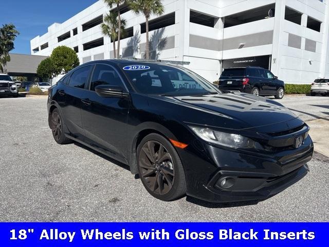 used 2020 Honda Civic car, priced at $15,900