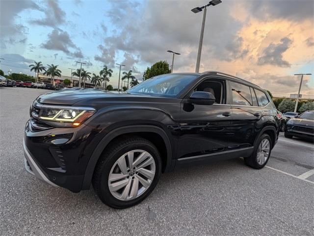 used 2021 Volkswagen Atlas car, priced at $24,700