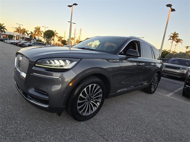 used 2022 Lincoln Aviator car, priced at $41,500