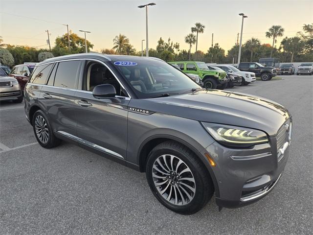 used 2022 Lincoln Aviator car, priced at $41,500