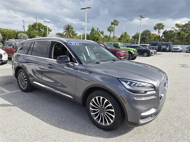 used 2022 Lincoln Aviator car, priced at $38,500