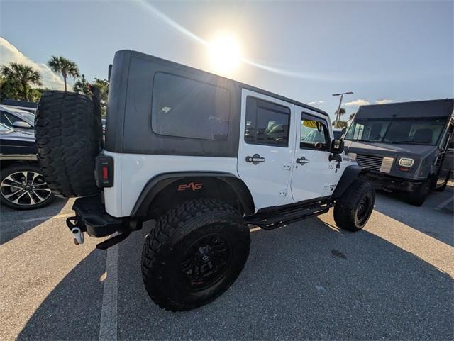 used 2015 Jeep Wrangler Unlimited car, priced at $14,500