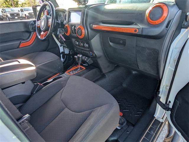 used 2015 Jeep Wrangler Unlimited car, priced at $14,500