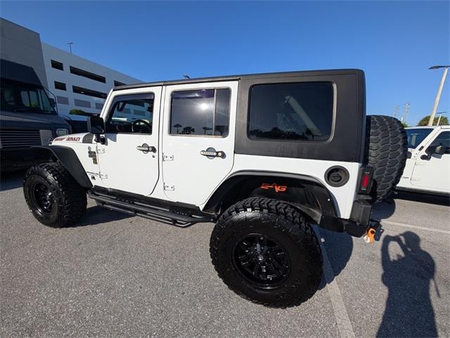 used 2015 Jeep Wrangler Unlimited car, priced at $14,500