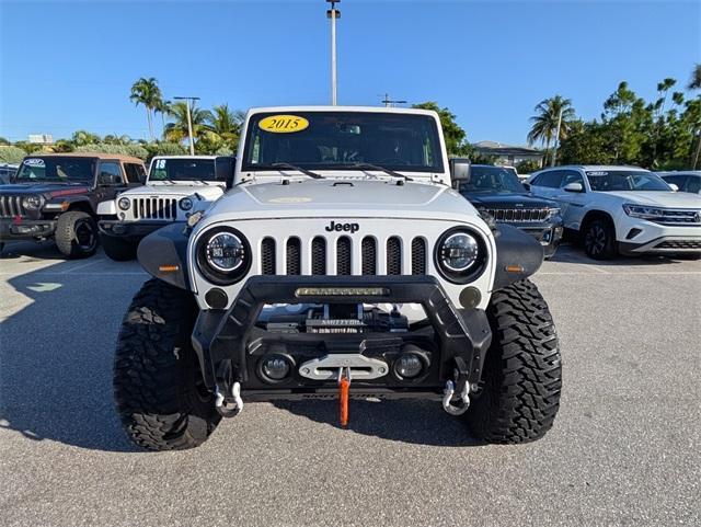 used 2015 Jeep Wrangler Unlimited car, priced at $14,500