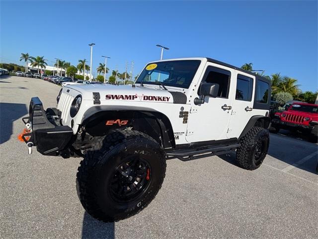 used 2015 Jeep Wrangler Unlimited car, priced at $14,500