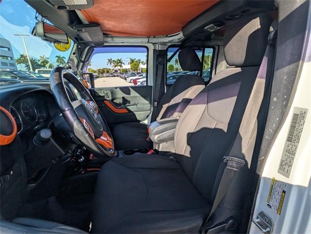 used 2015 Jeep Wrangler Unlimited car, priced at $14,500