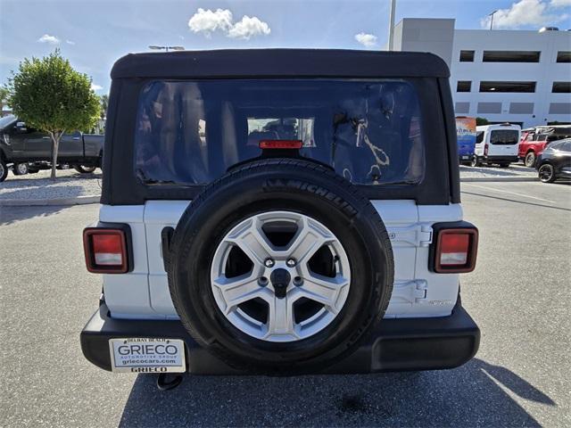 used 2022 Jeep Wrangler car, priced at $27,900