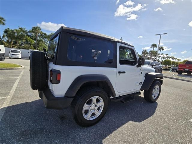 used 2022 Jeep Wrangler car, priced at $27,900