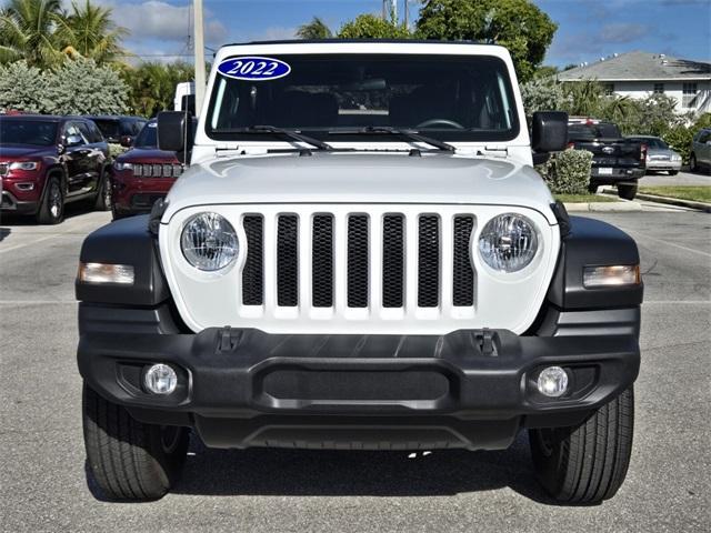 used 2022 Jeep Wrangler car, priced at $27,900