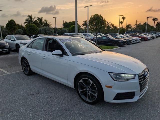 used 2019 Audi A4 car, priced at $13,900