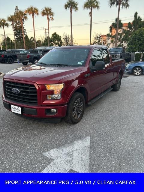 used 2016 Ford F-150 car, priced at $17,500