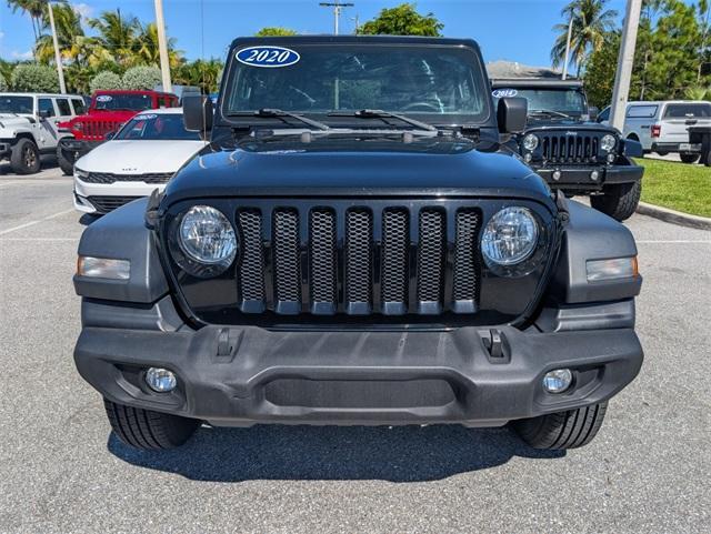 used 2020 Jeep Wrangler Unlimited car, priced at $19,200
