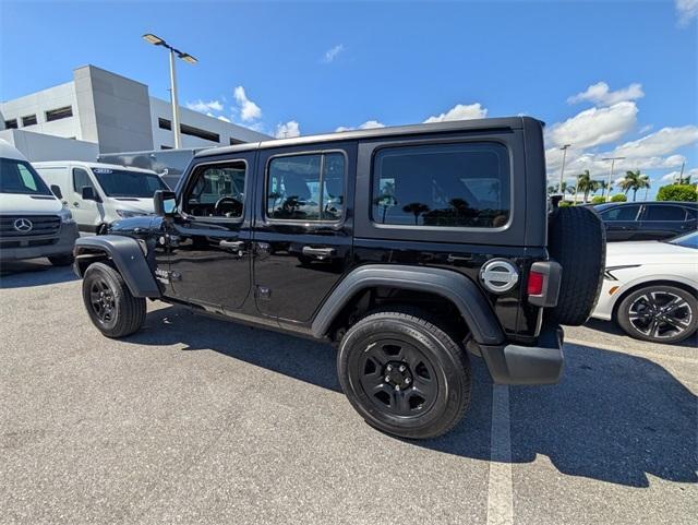 used 2020 Jeep Wrangler Unlimited car, priced at $19,200