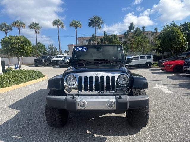 used 2014 Jeep Wrangler Unlimited car, priced at $26,991