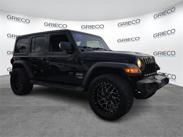used 2020 Jeep Wrangler Unlimited car, priced at $26,900