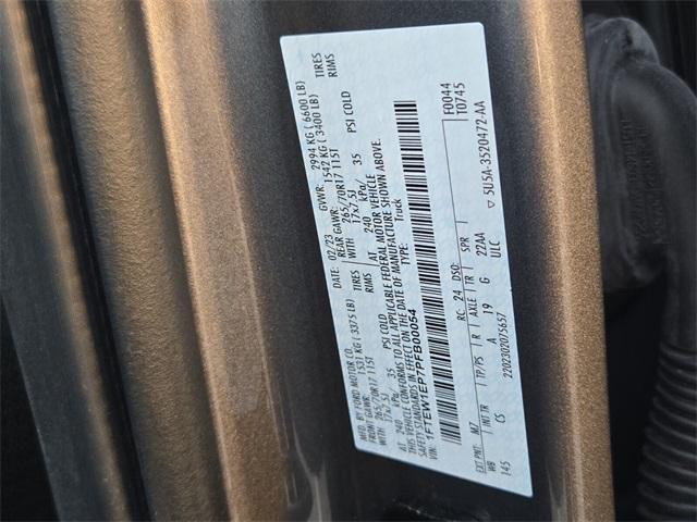 used 2023 Ford F-150 car, priced at $40,500