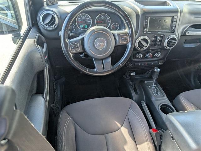 used 2014 Jeep Wrangler Unlimited car, priced at $16,400