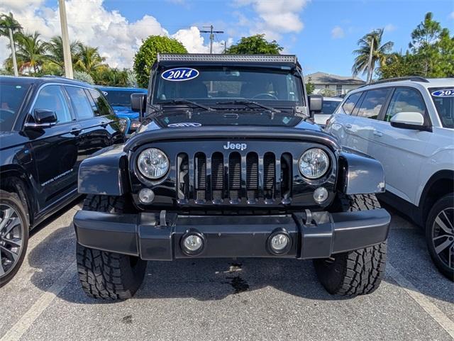 used 2014 Jeep Wrangler Unlimited car, priced at $16,400