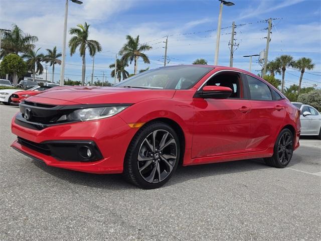 used 2019 Honda Civic car, priced at $16,700