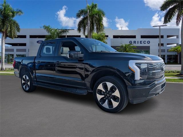 new 2025 Ford F-150 Lightning car, priced at $86,560