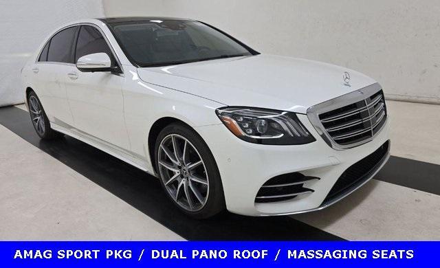 used 2020 Mercedes-Benz S-Class car, priced at $49,500