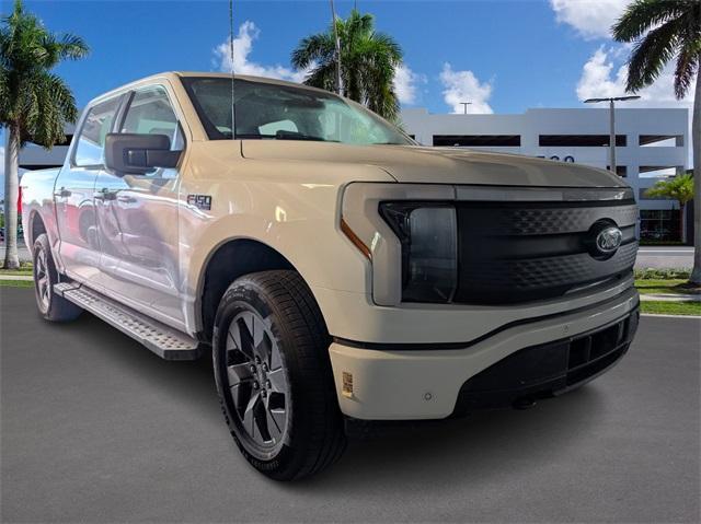 new 2025 Ford F-150 Lightning car, priced at $70,560