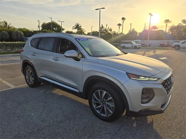 used 2019 Hyundai Santa Fe car, priced at $16,700