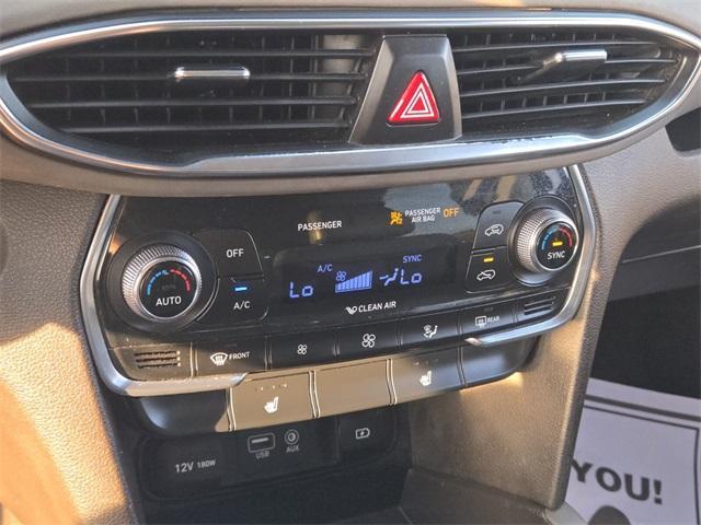 used 2019 Hyundai Santa Fe car, priced at $16,700