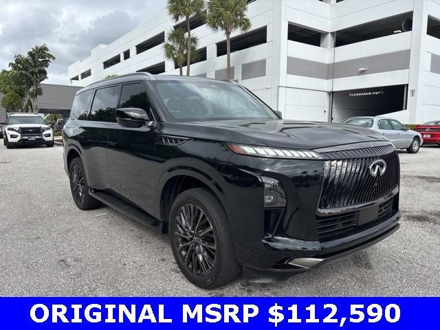 used 2025 INFINITI QX80 car, priced at $85,900