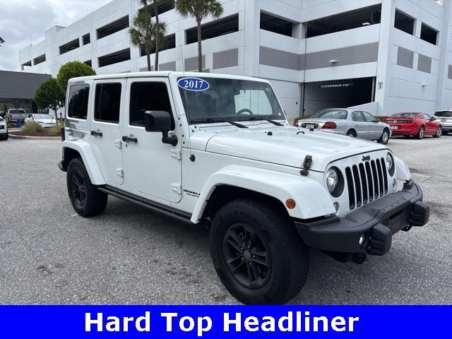 used 2017 Jeep Wrangler Unlimited car, priced at $9,770