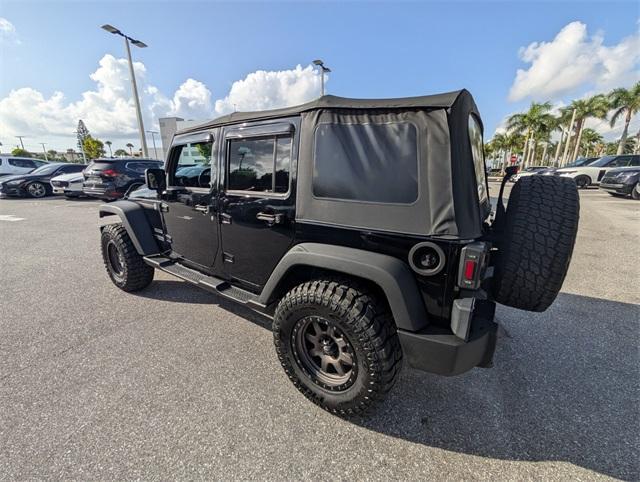 used 2015 Jeep Wrangler Unlimited car, priced at $19,500