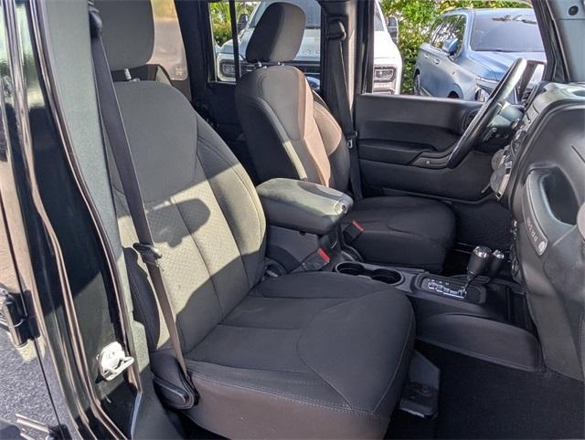 used 2015 Jeep Wrangler Unlimited car, priced at $19,500