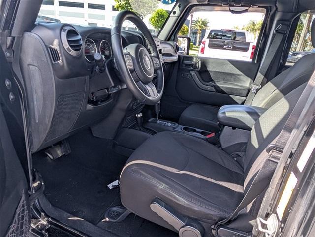 used 2015 Jeep Wrangler Unlimited car, priced at $19,500