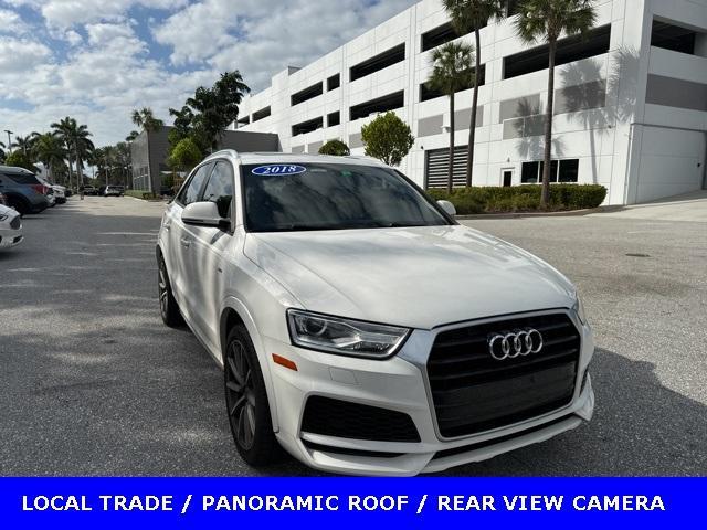 used 2018 Audi Q3 car, priced at $15,700