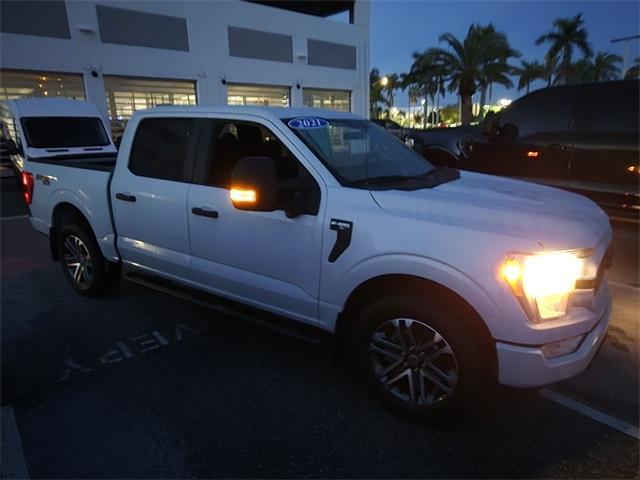 used 2021 Ford F-150 car, priced at $35,500