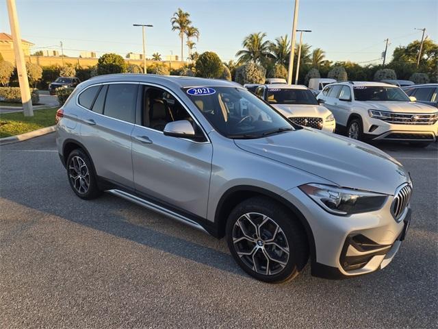 used 2021 BMW X1 car, priced at $23,900