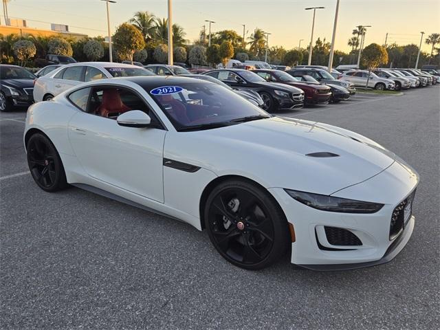 used 2021 Jaguar F-TYPE car, priced at $43,900