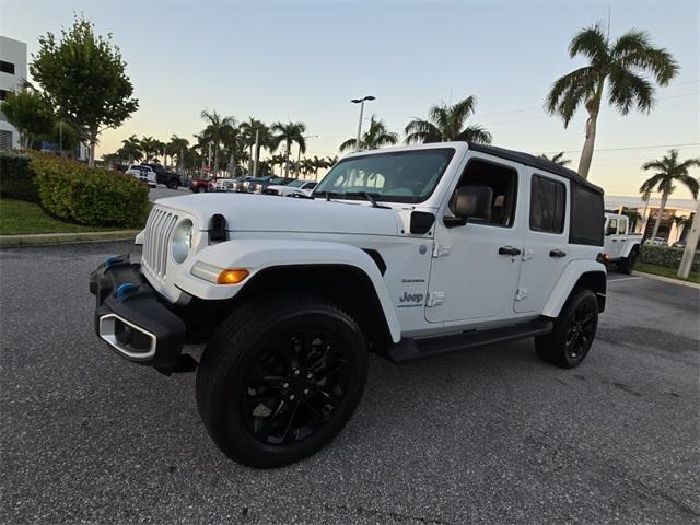 used 2023 Jeep Wrangler 4xe car, priced at $37,700