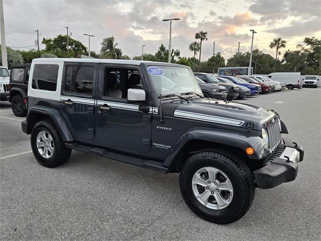 used 2017 Jeep Wrangler Unlimited car, priced at $24,900