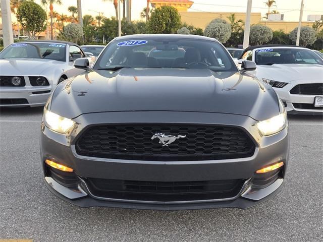 used 2017 Ford Mustang car, priced at $13,572