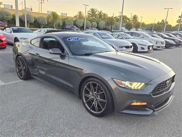 used 2017 Ford Mustang car, priced at $13,572