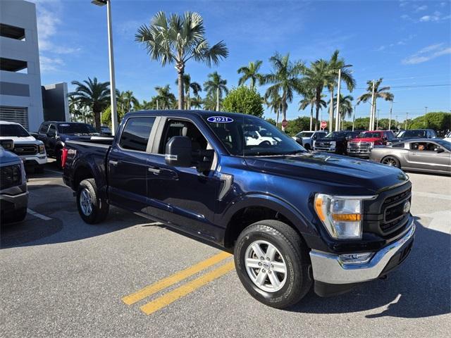 used 2021 Ford F-150 car, priced at $34,300