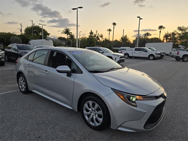used 2021 Toyota Corolla car, priced at $13,800